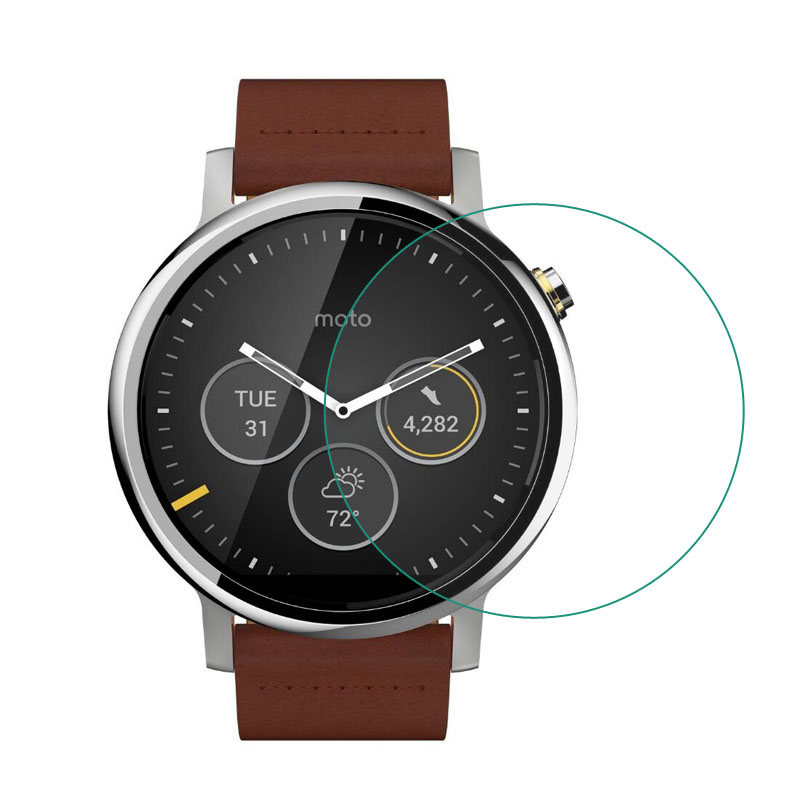 Motorola Smartwatch Accessories - Pelindung Film Pelindung Kaca Tempered untuk