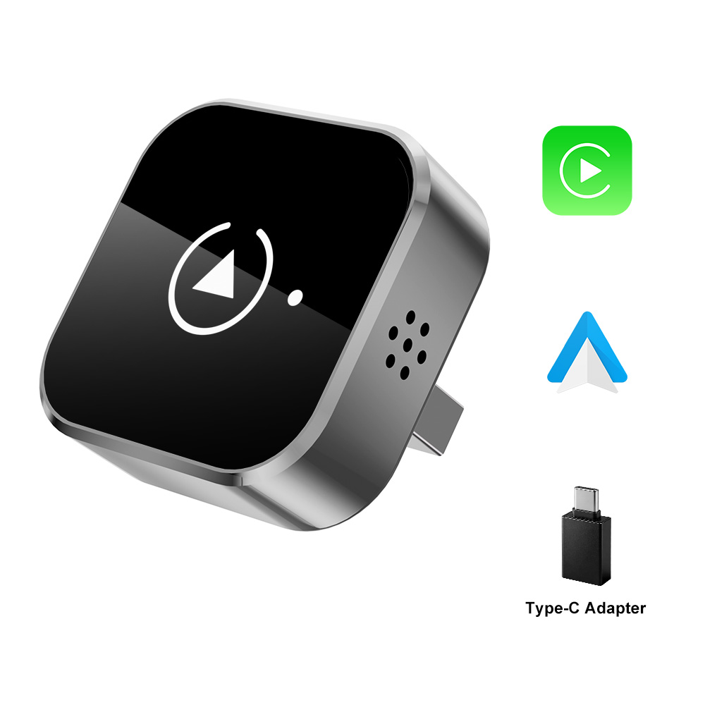 Smartwatch Universal - Adaptor Wireless CarPlay Android Auto 2in1