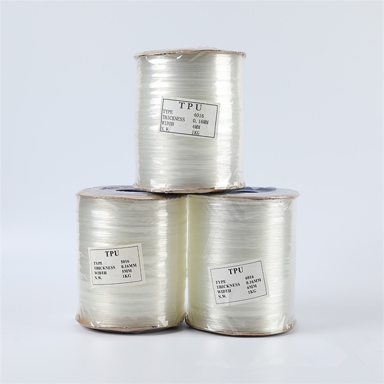 Milanaise Mesh Band - Grosir 1Kg 4/5/6/10Mm Transparan Bening TPU