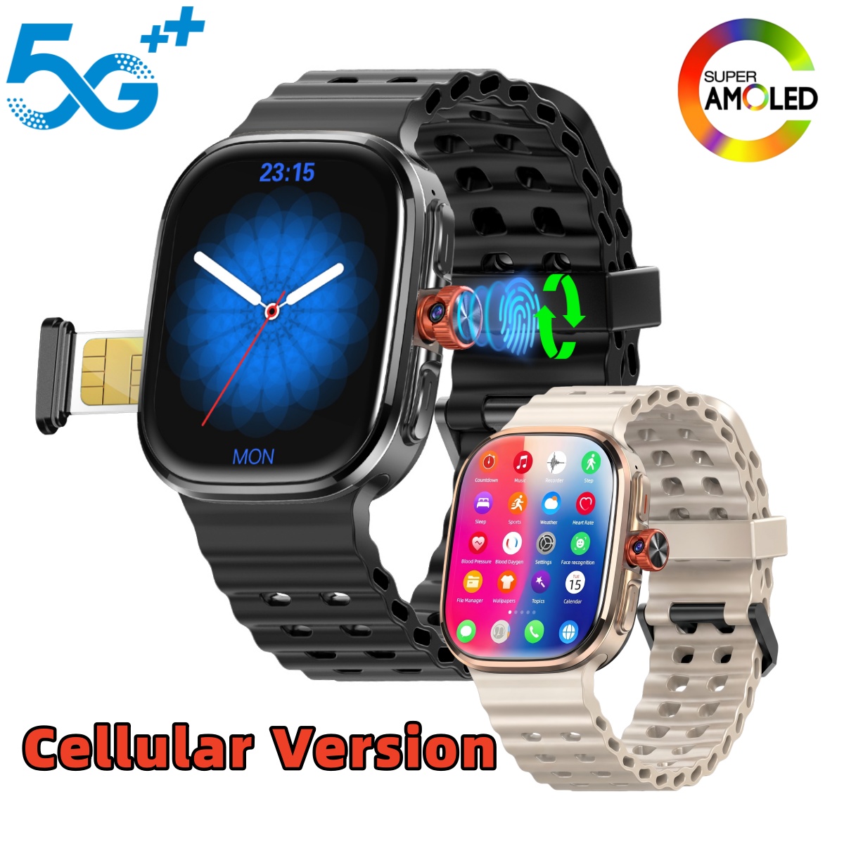 Smartwatch Id - M99 Pro Android 15.0 2.29'' Amoled