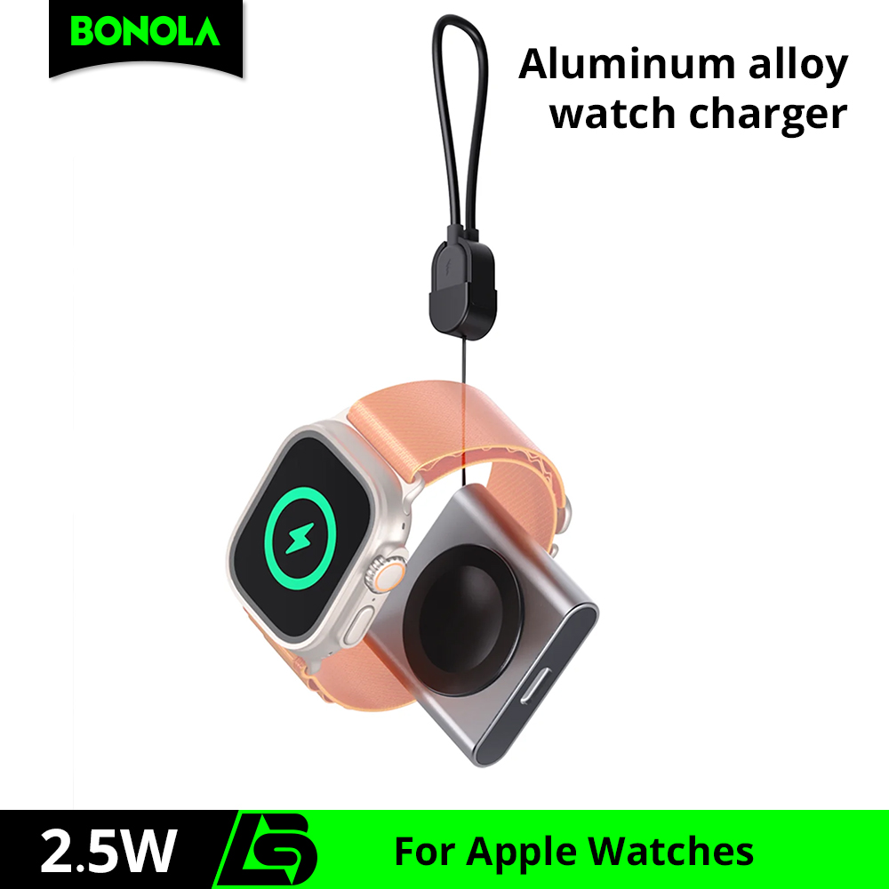 Wireless Charger Watch - Bonola Pengisi Daya Nirkabel Jam Tangan