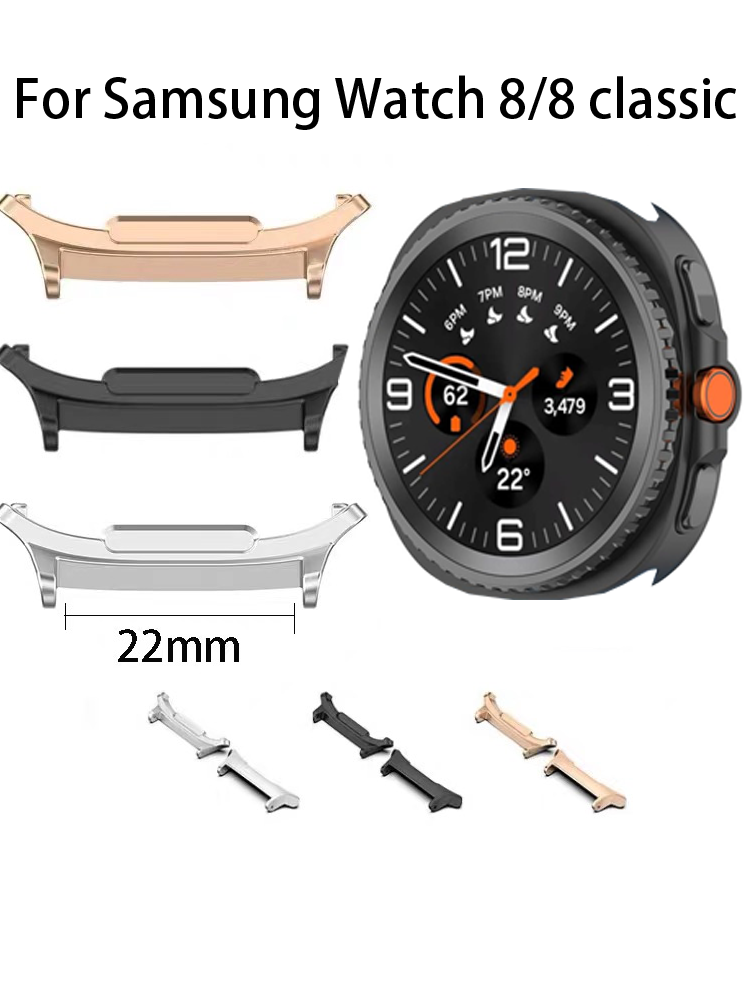 Smart Watch Accessories - Konektor Gelang Jam 22Mm untuk Jam