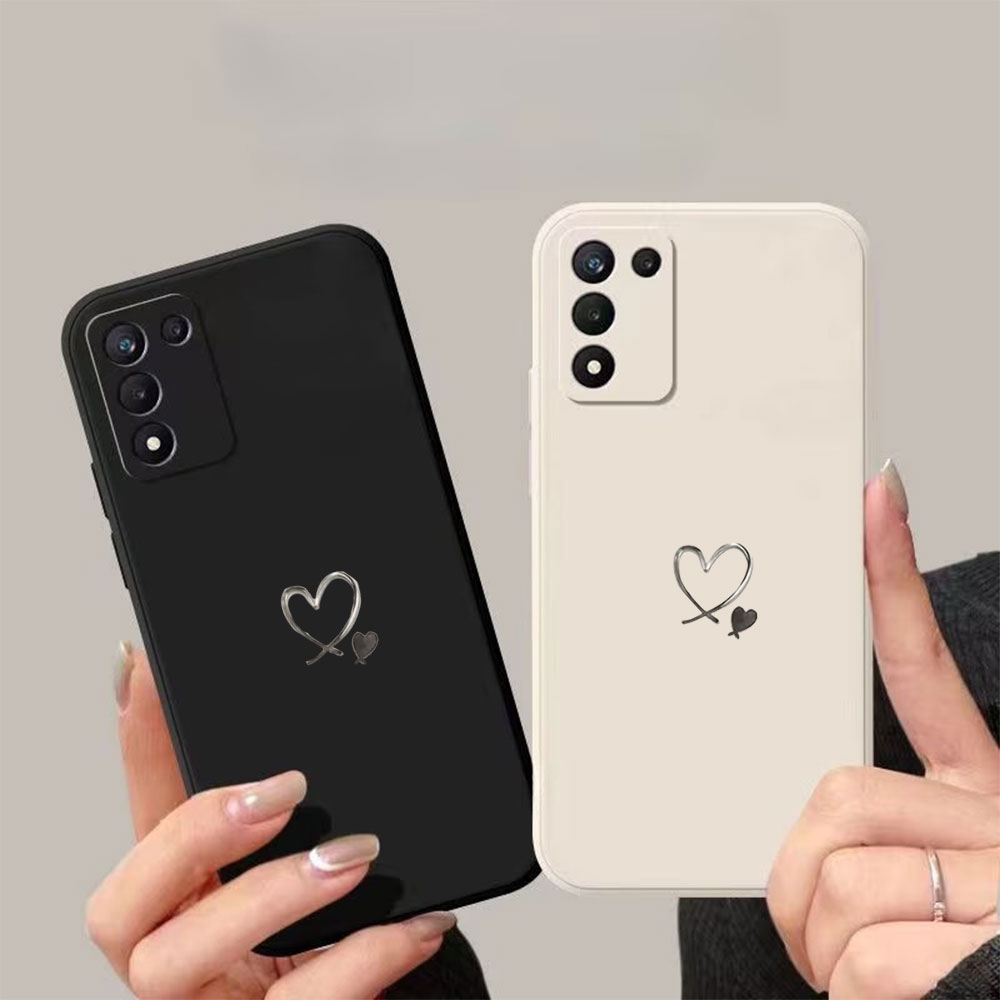 Samsung Galaxy S25 - Casing Ponsel Anti Jatuh Motif Hati