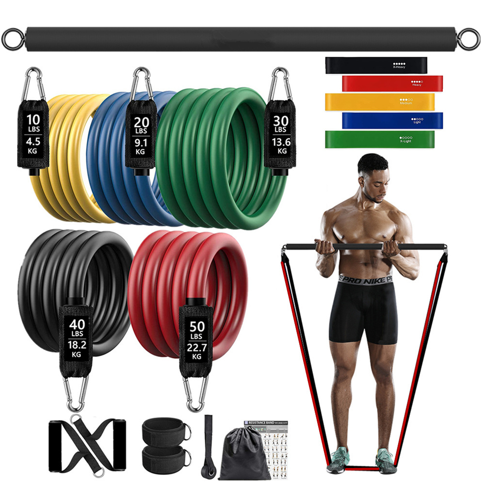 Milanaise Mesh Band - 150lb Gelang Elastis Tahan Rampasan Kebugaran