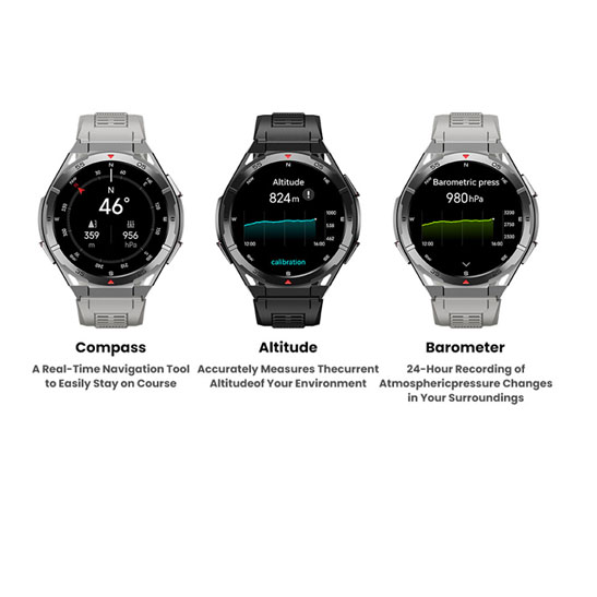 Jam tangan pintar olahraga GPS - Smartwatch Face ulasan dan harga