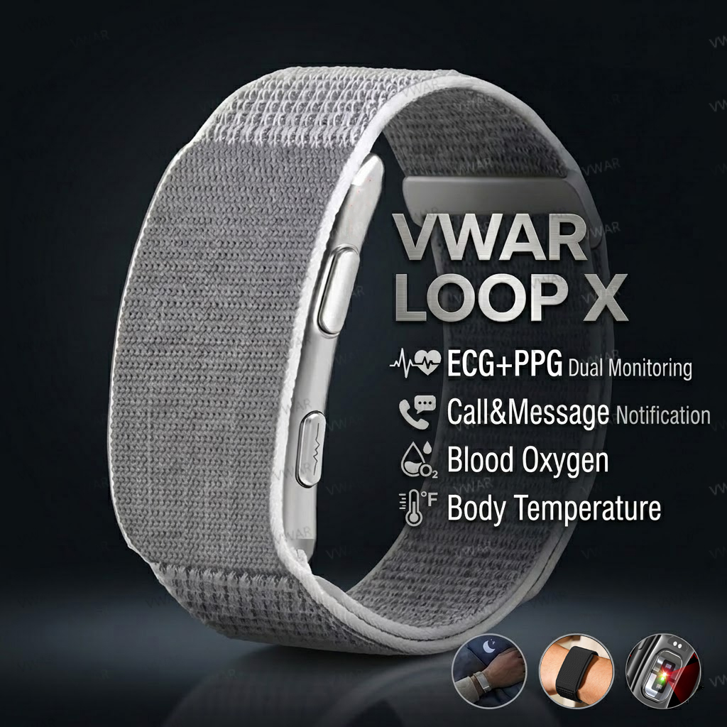 VWAR Loop X ECG Gelang Pintar  - Smartwatch X ulasan dan harga