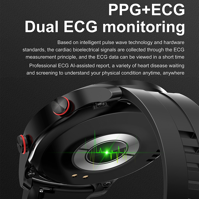 EKG + PPG Jam Tangan Pintar Pa - Smartwatch Face ulasan dan harga