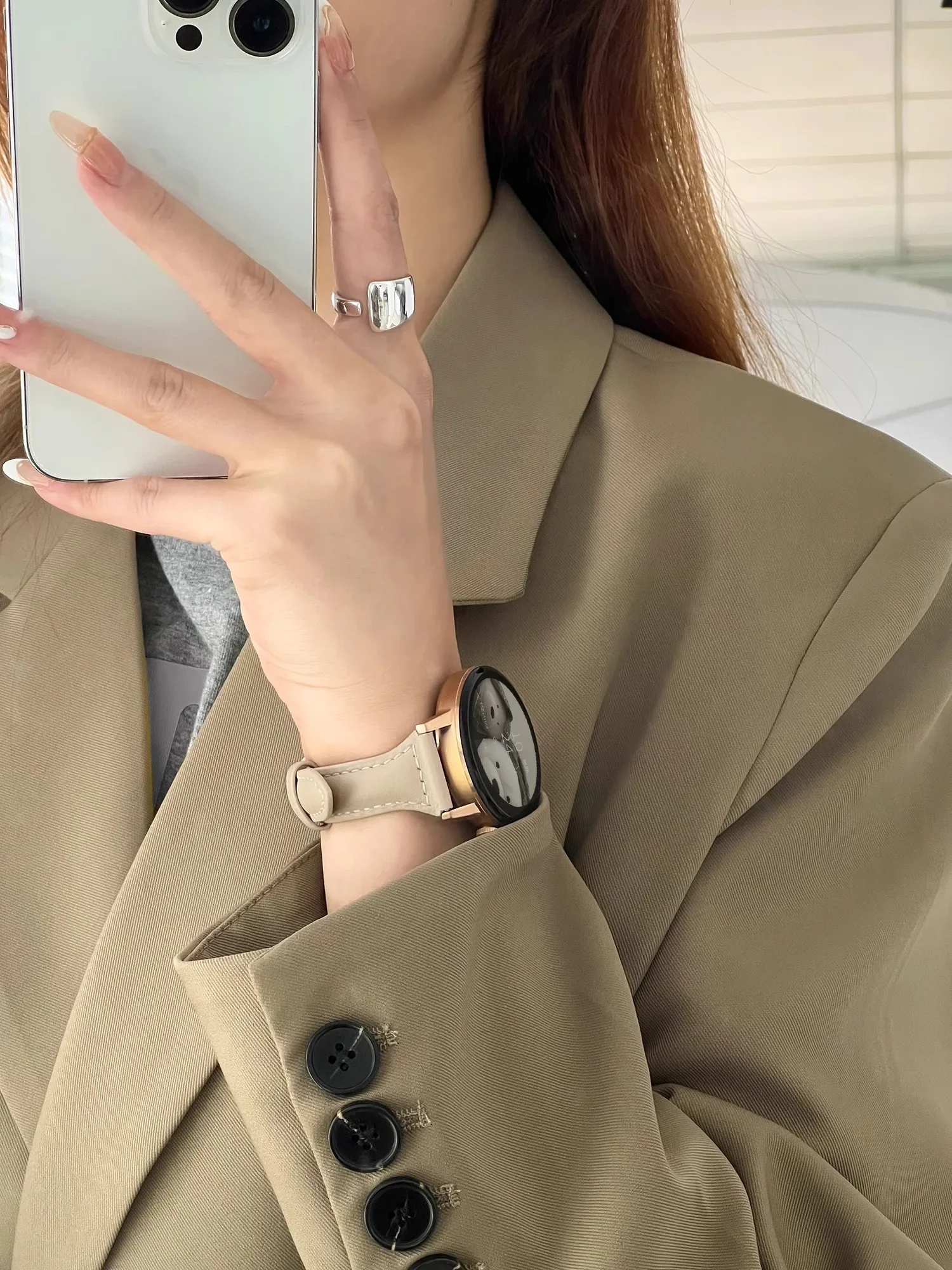 Tali Kulit Ramping Baru untuk  - Huawei Smartwatch Accessories ulasan dan harga