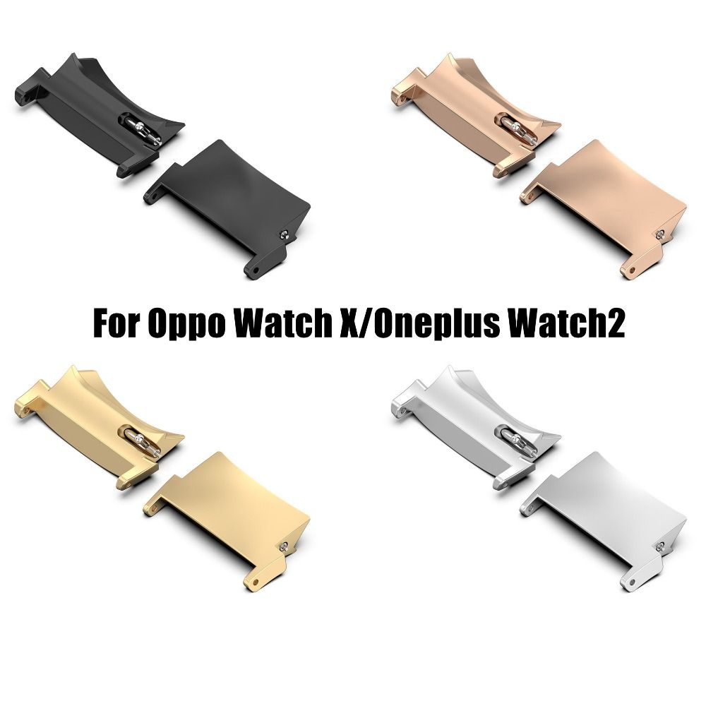 2 buah tali logam adaptor jam  - Smartwatch X ulasan dan harga
