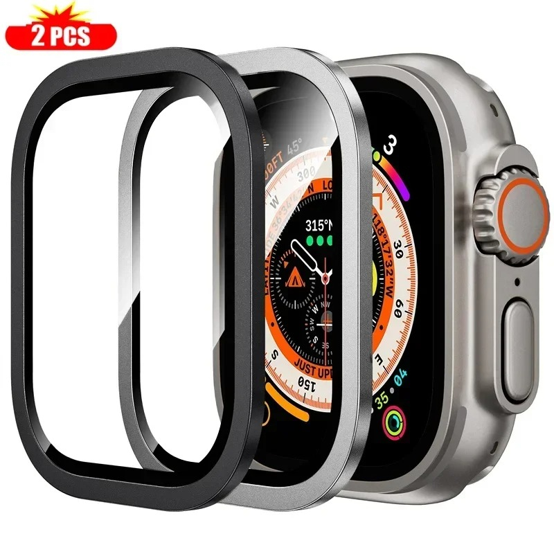 2 Buah Kaca Tempered untuk Jam - Smart Watch Accessories ulasan dan harga