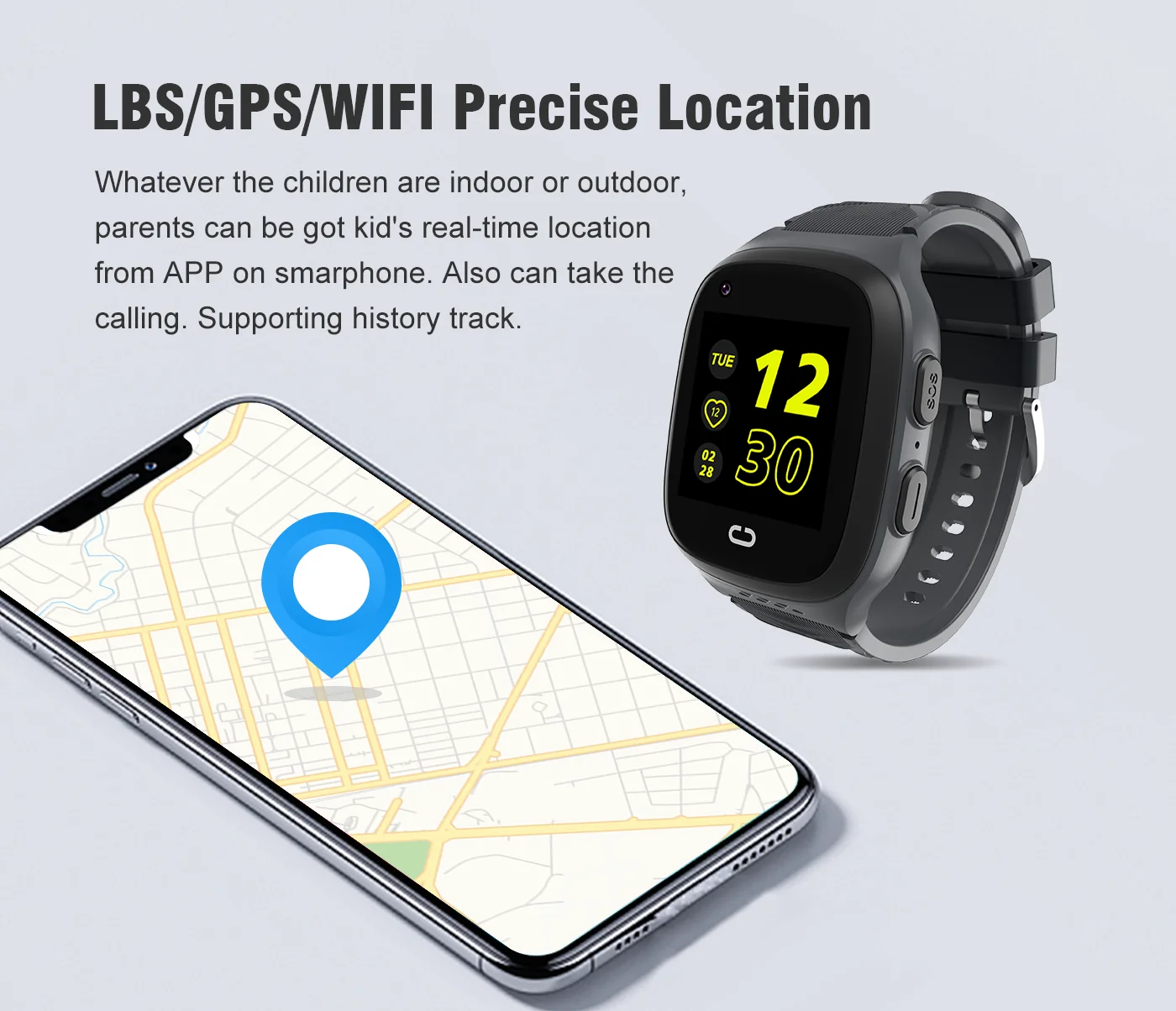 Jam Tangan Pintar Anak 4G SOS  - Smartwatch Id ulasan dan harga
