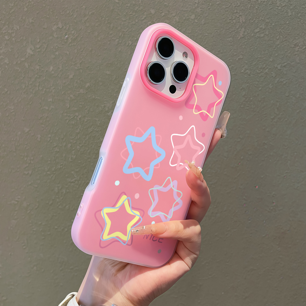 Casing Ponsel Kawaii Outlines  - Samsung Galaxy A55 ulasan dan harga