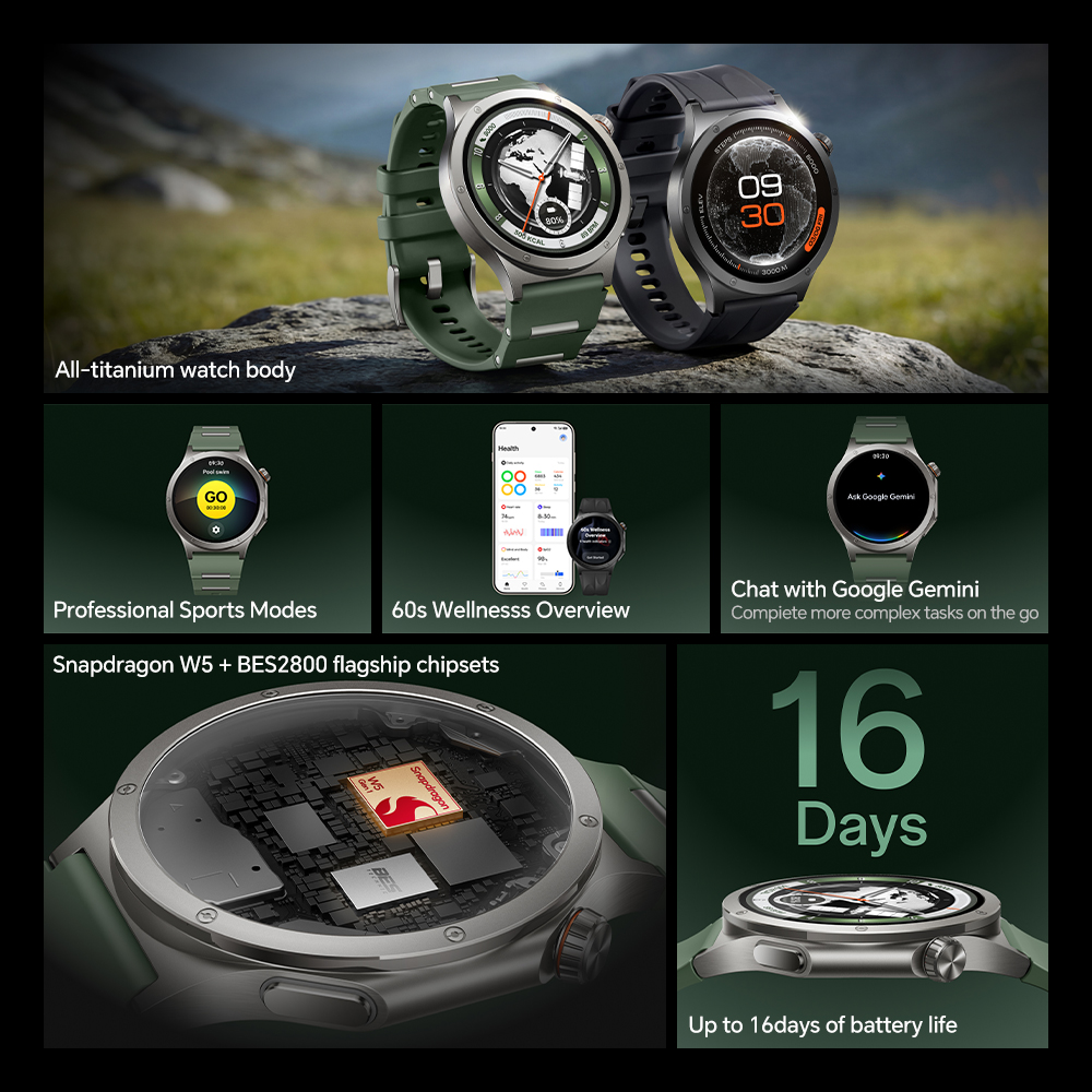 Versi Global OnePlus Watch 4 S - Smartwatch X ulasan dan harga