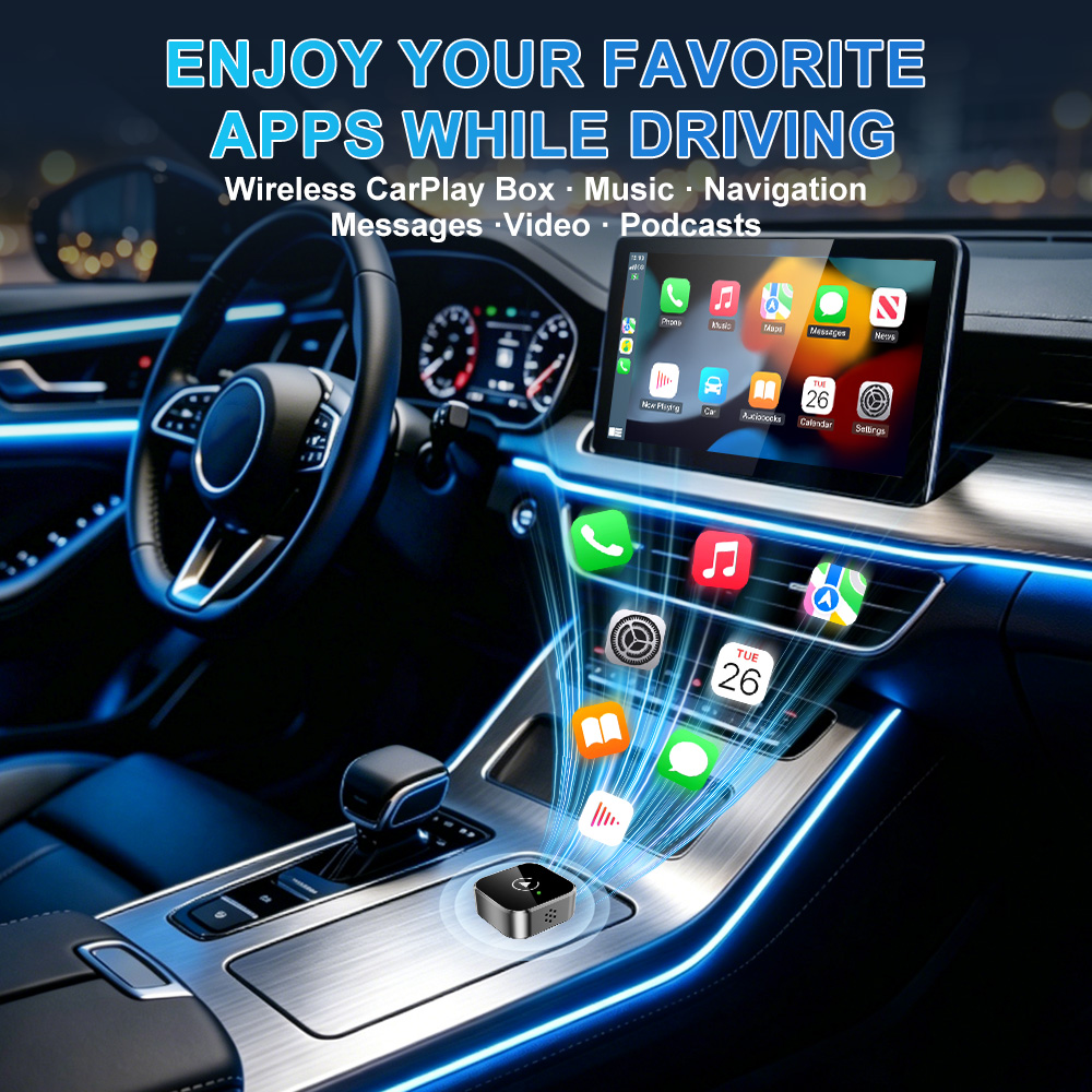 Adaptor Wireless CarPlay Andro - Smartwatch Universal ulasan dan harga