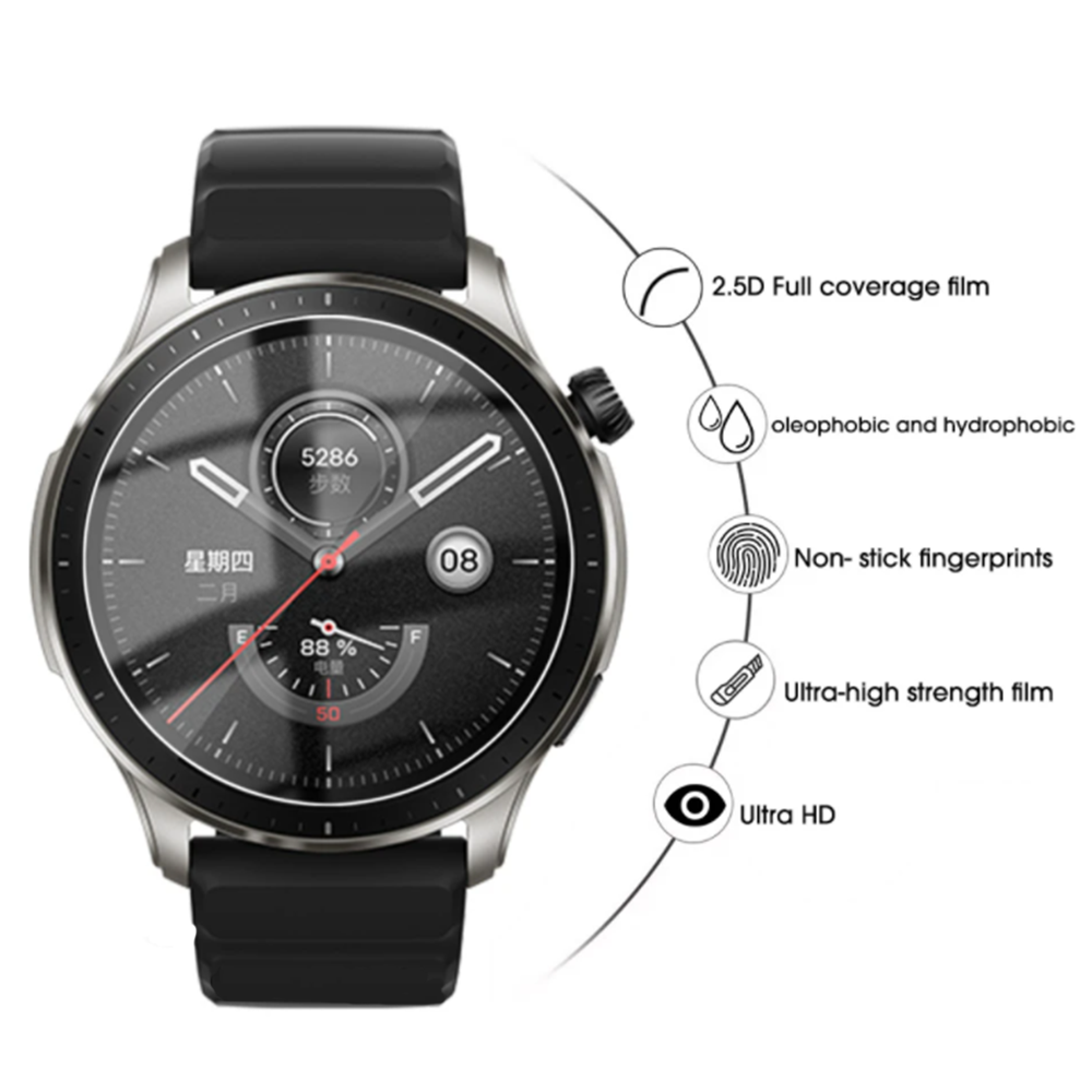 Kaca antigores untuk jam tanga - Motorola Smartwatch Accessories ulasan dan harga