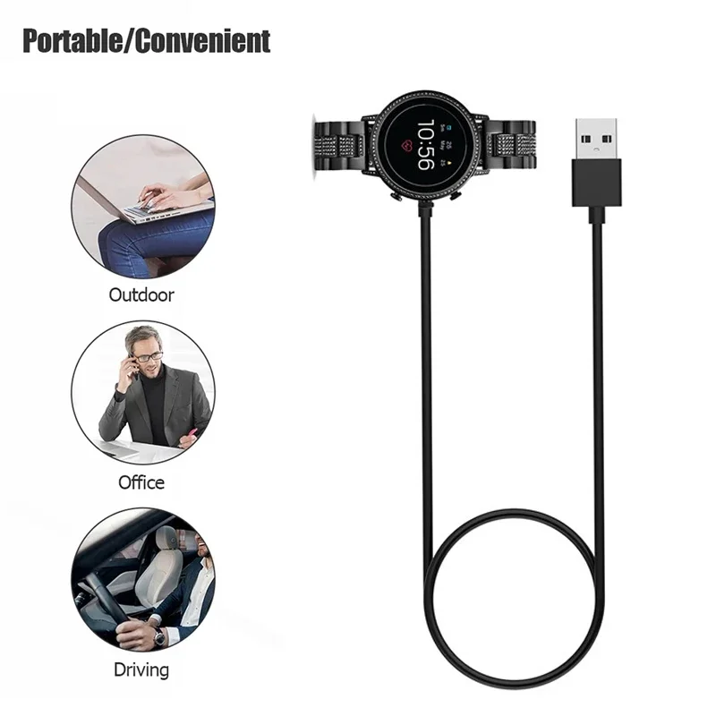 Dok Pengisi Daya Cepat Magneti - Fossil Smartwatch Accessories ulasan dan harga