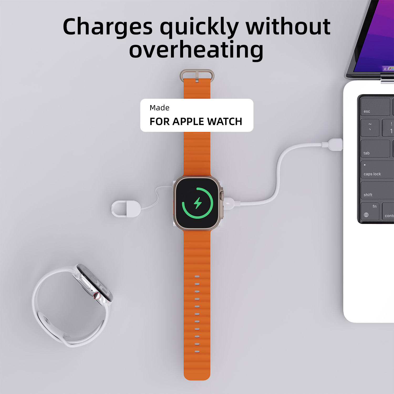 Bonola Pengisi Daya Nirkabel J - Wireless Charger Watch ulasan dan harga
