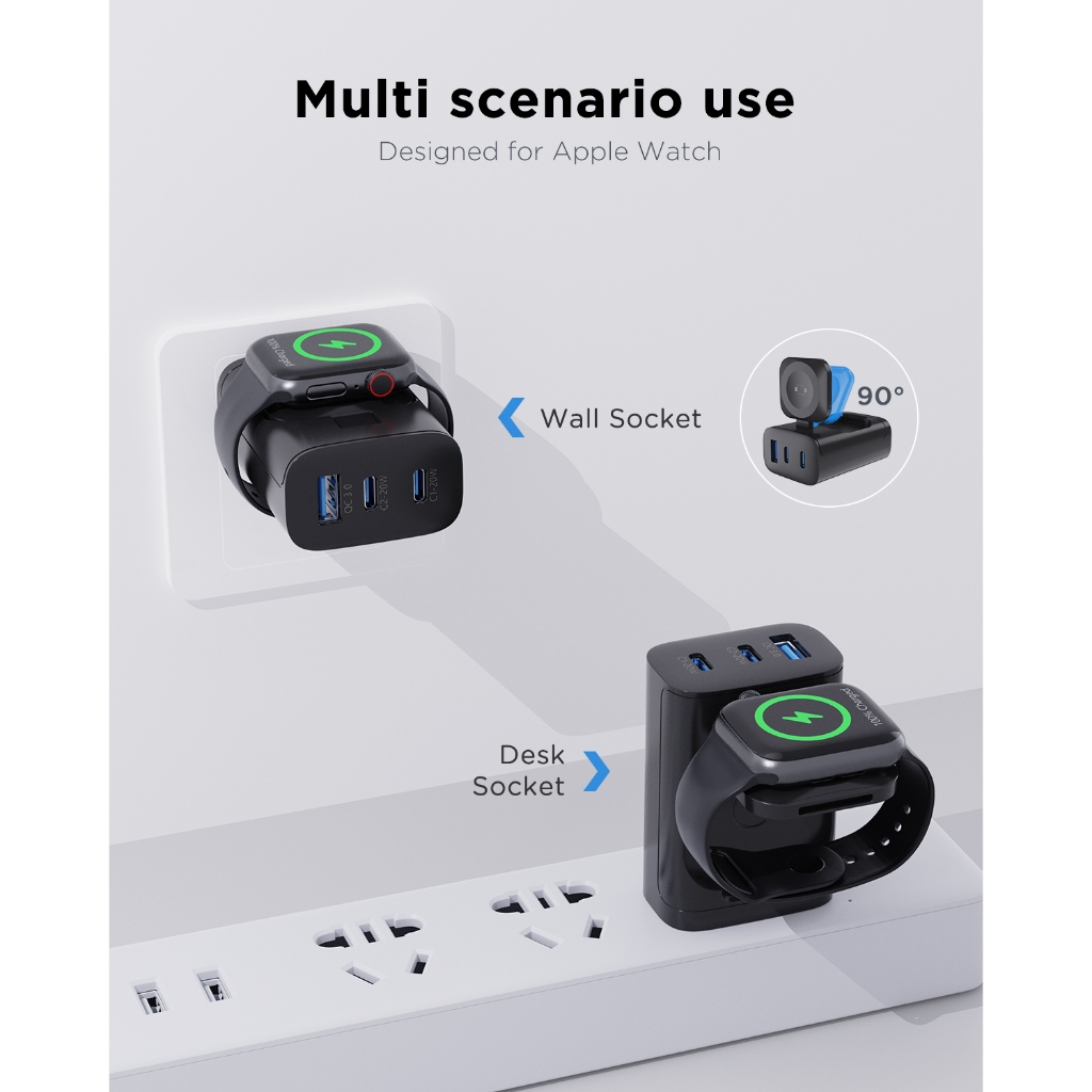 Oatsbasf adaptor pengisi daya  - Wireless Charger Watch ulasan dan harga