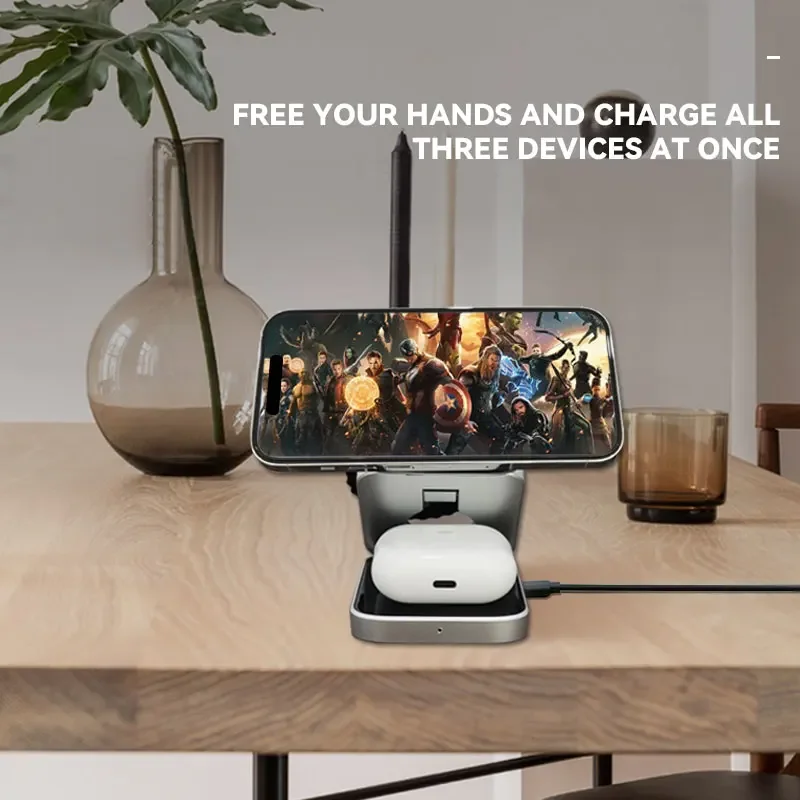 Dudukan pengisi daya nirkabel  - Wireless Charger Watch ulasan dan harga