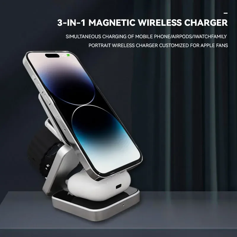Dudukan pengisi daya nirkabel  - Wireless Charger Watch ulasan dan harga