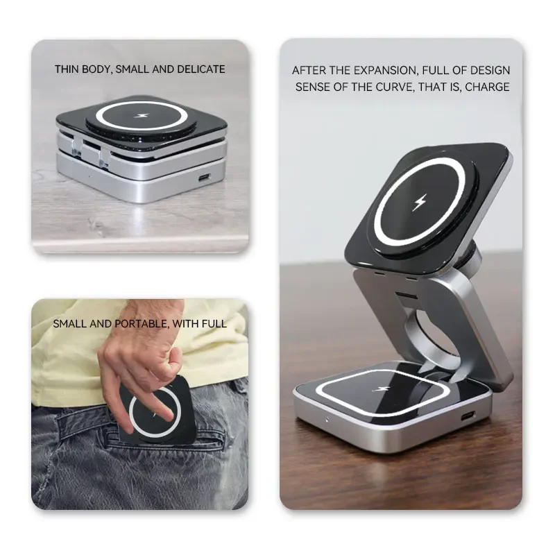 Dudukan pengisi daya nirkabel  - Wireless Charger Watch ulasan dan harga